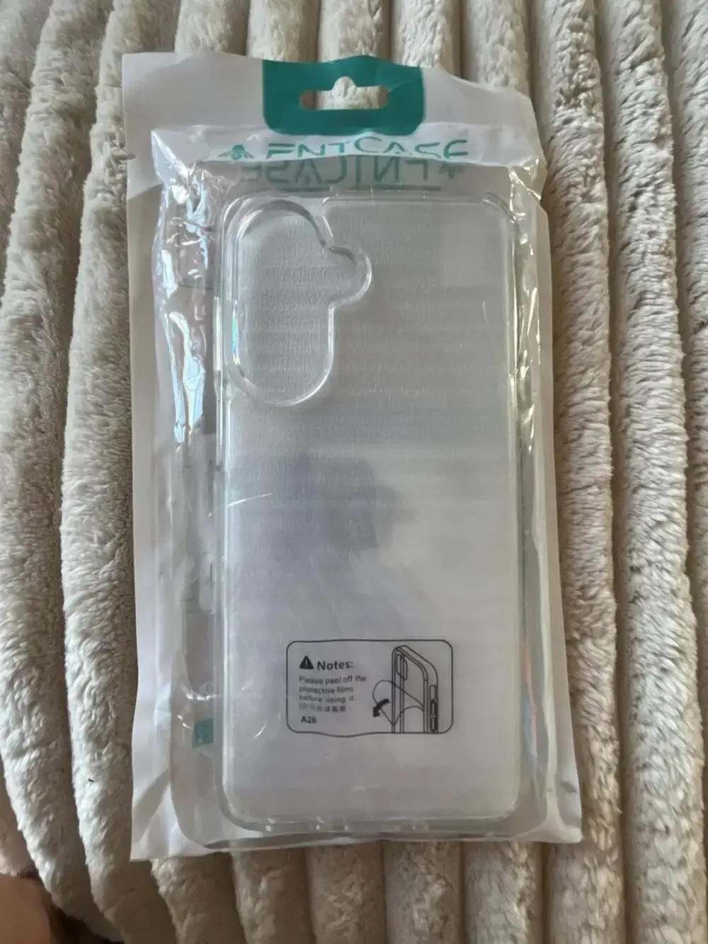 FNTCASE Clear Military Grade Drop Protection Case for Samsung Galaxy A26 5G